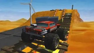 Crazy Monster Bus Stunt Race - Best Android Gameplay HD #1