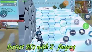 FASTEST MOBILE BUILDER WITH 2 FINGERS | CREATIVE DESTRUCTION |