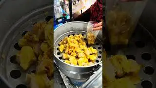 Steamed Dumplings - Kanom Jeeb | Thai Street Food #streetfood #streetfoodthailand #streetfoodth