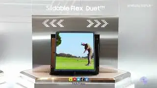 Samsung introduces Flex Hybrid OLED that folds and slides. #Youtube #CES2023 #Samsung #Flex
