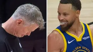 Стеф Карри получил фол в решающий момент 😳