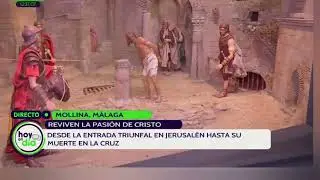 Escena de Pasión. (Flagelación)  Museo de Belenes de Mollina.  Rubén Galindo Domínguez.