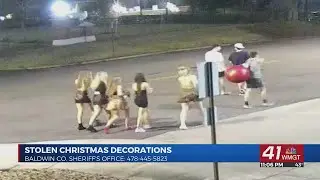 Christmas decorations stolen from Baldwin County Courthouse