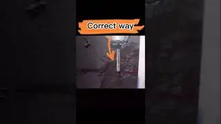 Demonstration of correct and wrong methods of cutting sintered stone