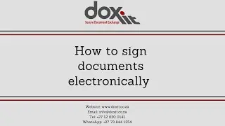 Sign PDF documents