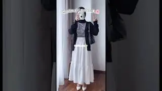MUSLIM GIRL MODEST OUTFIT ✨#outfitideas #modesty #aesthetic #youtubeshorts