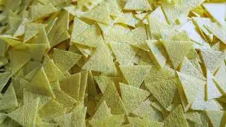 Doritos Tortilla Corn Chips bugle frying chips  extrusion machine line