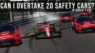Can I Overtake 20 F1 Safety Cars at Monaco In Under 1 Lap?