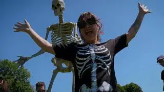 &ldquo;12 Ft Skeleton&rdquo; by The Barnyard Sharks