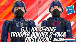 G.I. Joe O-Ring Trooper Builder 2-Pack First Look!! Hasbro Pulse Fan First Friday