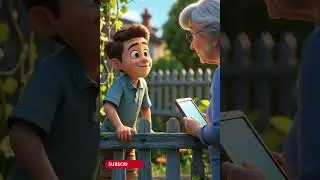 🌸 Grandma&rsquo;s AI Garden 🤖 | When Nature Meets the Future #shorts