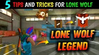 Lone Wolf Best Tips and Tricks - Toxic Gamer Nitin 😱😱 | 100% booyah rate in Lone wolf