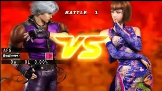 Tekken 5 Dark Resurrection Gameplay - Lee vs Anna Williams