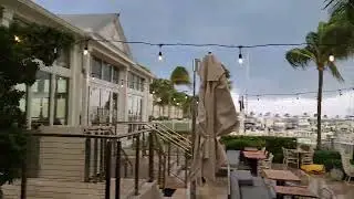 Surprise storm in Key West, no rain in the forecast for the next two days.