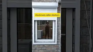 Aluminum roller shutters. #outdoorpatiodesign #backyardideas #home #outdoorlivingideas #exterior