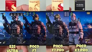 SAIU NOVA ATUALIZA&Ccedil;&Atilde;O COD MOBILE MODO BR GALAXY S25 ULTRA VS POCO X7 PRO VS POCO F7 VS POCO F7 PRO