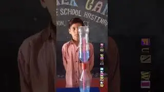 Air pressure Anti- gravity water flow #airpressure #antigravity #funwithscience  #sciencetoys