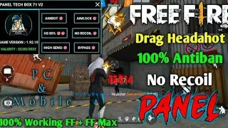 100% Antiban OB35 VIP Panel V2 !! No Recoil Auto Headshot FF+FF Max !! New Antiban Regedit 2022
