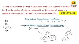 DATA STRUCTURE | PART- 1 | NET | SOLVED QUESTIONS |