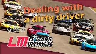 Outsmarting a Dirty Driver! 🧠 Epic Last Lap Defence in TOP SPLIT | LMU Porsche at Algarve