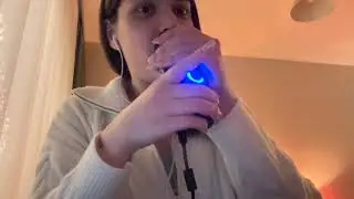 chit chat rambling asmr discussing masters career options (cupped whispers mouth sounds)