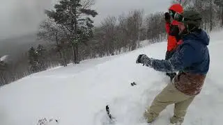 Mt Bohemia Pow Day