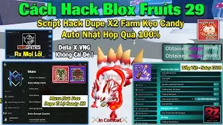 Как взломать Roblox VNG Blox Fruits Delta X VNG script Maru Hub Free Dupe X2 Farm Candy, Gift Box!
