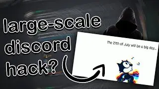 *OUTDATED* Hackers threaten to hack Discord users on July 27th! Here's how you can stay secure...