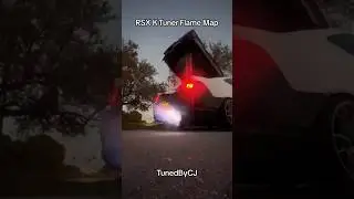 RSX Ktuner Flame Map Sounds INSANE! 🔥 TunedbyCJ #shorts #rsx #ktuner
