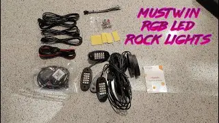 Mustwin RGB Rock Lights Unboxing & Review