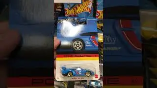 Full set of Porsche Hotwheels 2024 at Kmart. Only took the chase. 😅🇩🇪#porsche #hotwheels #fyp