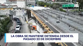 CIV analiza monto de multa a constructora por retraso en paso a desnivel de la calzada Roosevelt