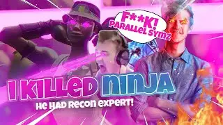 I Killed NINJA while he was wearing RECON EXPERT.... (killing TOXIC fortnite twitch streamers!!!)