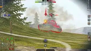 WoT Blitz. Škoda T 27. Під холмиком