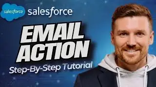 How to Send Emails Using Email Action in Salesforce Flow Builder (Beginner Tutorial)