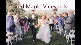 Red Maple Vineyards Wedding Video Highlights 2023 West Park, NY 12493