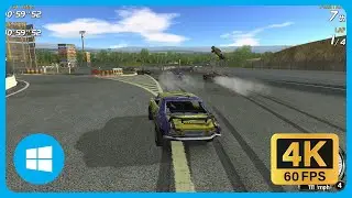 FlatOut (PC) - Silver Class - Bay Cup Run - Career Part 13 [4K60]