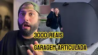 COMPREI A FAMOSA GARAGEM ARTICULADA RETR&Aacute;TIL VALEU A PENA A IGLUCAR? 3000 REAIS