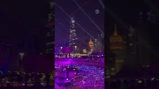 Habibi come to doha light festival #qatar #shorts