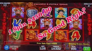 My 15 Free Spins Are So Cool!🔥Especially $450.00 In 1 Spin!