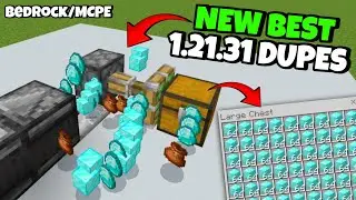 NEW UPDATE WAY TO DUPLICATE ANY ITEMS 1.22 Minecraft & PE !