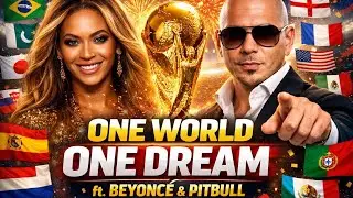 ONE WORLD ONE DREAM 🌍⚽ | WORLD CUP ANTHEM ft. BEYONC&Eacute; & PITBULL  2026