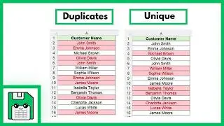 How to Highlight Duplicate Values in Excel (Find Duplicates & Unique Values Fast)