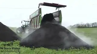 Kompost verladen & aufs Feld bringen 🚜 | Fendt 724 + Strautmann Aperion 2401 im Einsatz