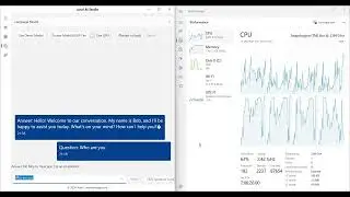 Local AI Studio - on Snapdragon 8cx (Stable Diffusion and chat with Llama)