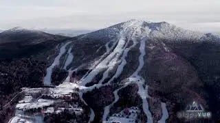 Burke Mountain Aerial Overview by Slopevue.com