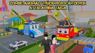 Full Movie Anomali Zombie Truck Derek Robocar Roy Poli Attack Rina Taiga 😱 Sakura School Simulator 