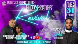 MZHC Food Pantry Revival🔥