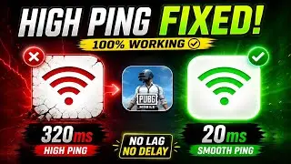How To Fix High Ping in PUBG Mobile (2026) | 100% Working MS Fix For All Servers