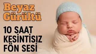 Beyaz Gürültü Kolik Bebekler İçin Kesintisiz 10 Saat Fön Makinesi Sesi